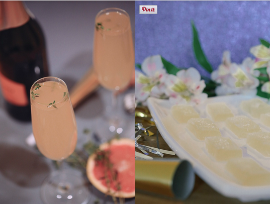 ThePageGirls's tweet photo. Seeking a NYE #cocktail? Here's our grapefruit-thyme champagne cocktail, served two ways. http://t.co/9QIn7ApFLJ http://t.co/m3kSY6Msqr