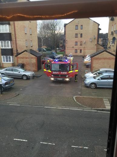 Which idiot set fire to this bin in Neasden? What a waste of fire service resources and time #wastwman<a href="/tag/wastwman"class="tags"><span>#wastwman</span></a>
