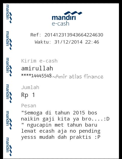 DeniMulyadie's tweet photo. @Dhony1810 pake ecash mudah &amp; praktis lho...yuk... RT" @wahyuwahyu374: @mandiricare #ecashnewyear http://t.co/jSiPNeF5cK"
