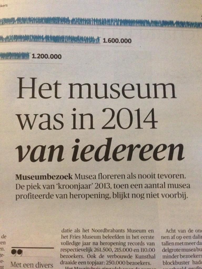 Wij wensen iedereen een kunstzinnig 2015 en hopen u weer te mogen verwelkomen vanaf maart 2015 zijn we weer open