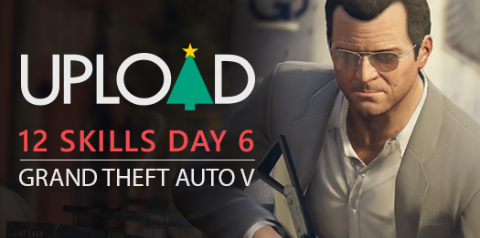 XboxUpload's tweet photo. Calling all #GTAV fans! Enter our 12 Skills contest by 23:59 GMT / 15:59 PST today. Go to #XboxUpload for more. http://t.co/5qksA7xQHM