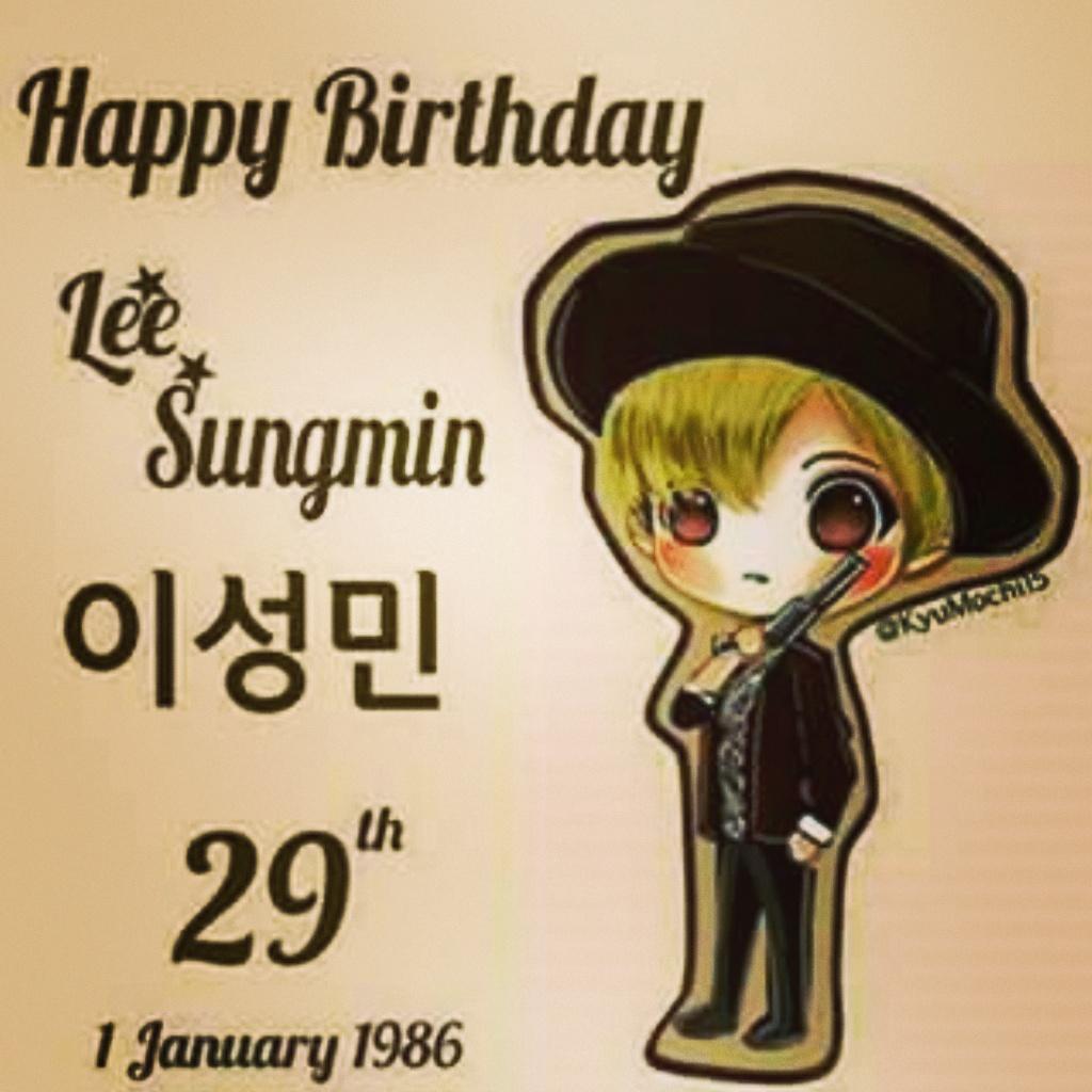 Happy Birthday Lee Sungmin  