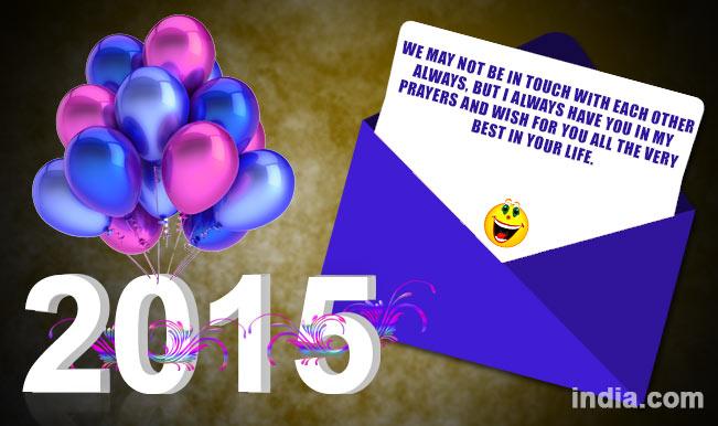 pgsiddu's tweet image. ..
Wednesday, December 31, 2014
New Year Wishes
New Year wishes are indispensable part of New Year celebration. Ever