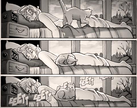 Basically my mornings.