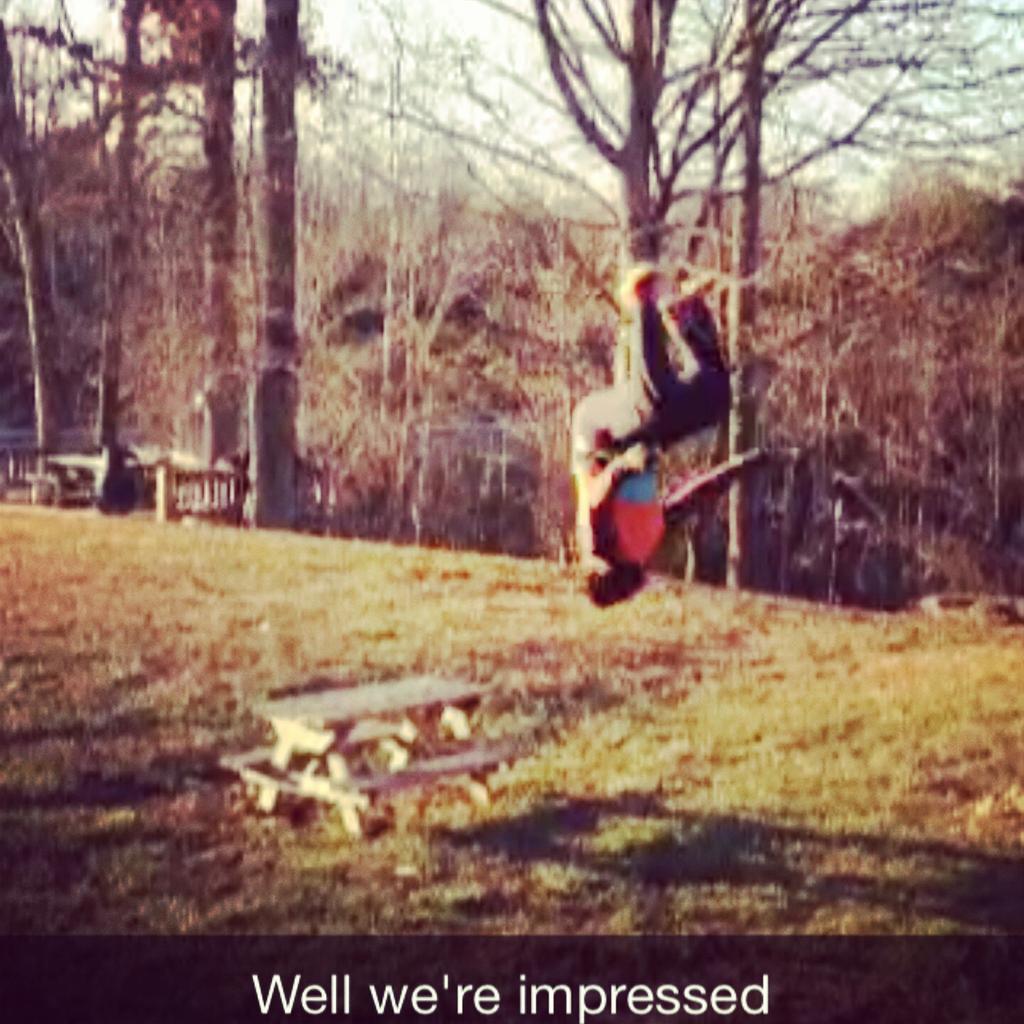 First back flip!!!!!!!!