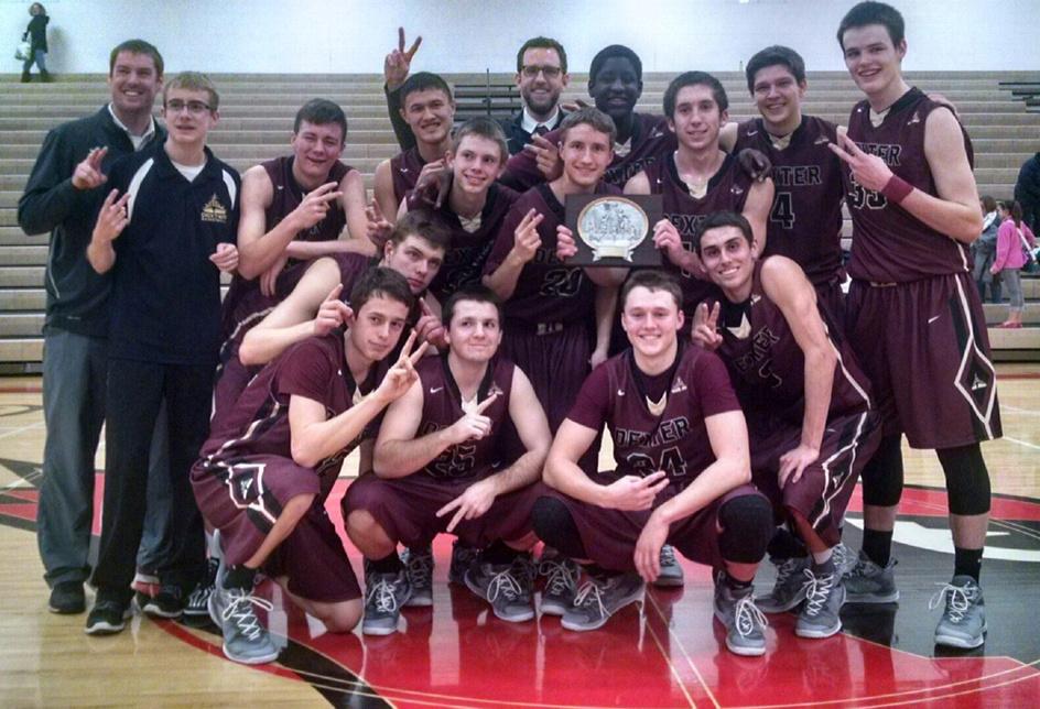 Back to back champs at the Coldwater Holiday Hoops Tournament!