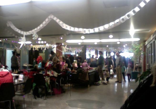 Counting down to our NOON Year's Eve balloon POP! Get your noisemakers ready!!!