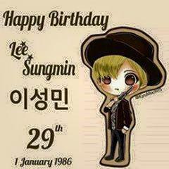 Happy Birthday for Lee Sungmin.. and for all his RP 