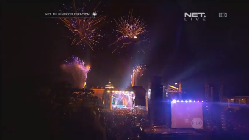 mdtvindonesia's tweet photo. Selamat Tahun Baru 2015 untuk semua @REVOLUSIONET yang selalu setia menonton kami #NETMiliunerCelebration http://t.co/DBqiURzNza