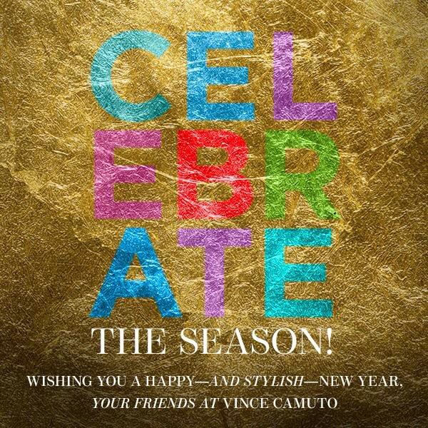 Happy New Year from Vince Camuto!