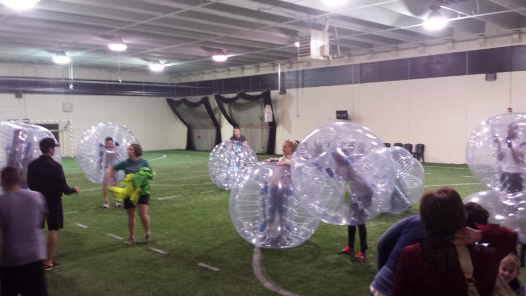 rustys27's tweet image. “@MRMetcalfJr: An epic game of bubble soccer awaits with @DaraB15 @JamieBMe @TreyBurklin @brandonpuka @rustys27 http://t.co/Pwnl3fzeGB”