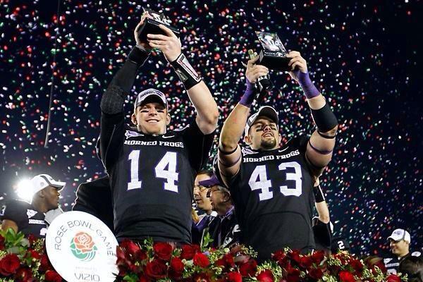 TCUstudentsect's tweet photo. Just that small school in Texas. #SilenceTheHaters http://t.co/ffYP8E1mhg