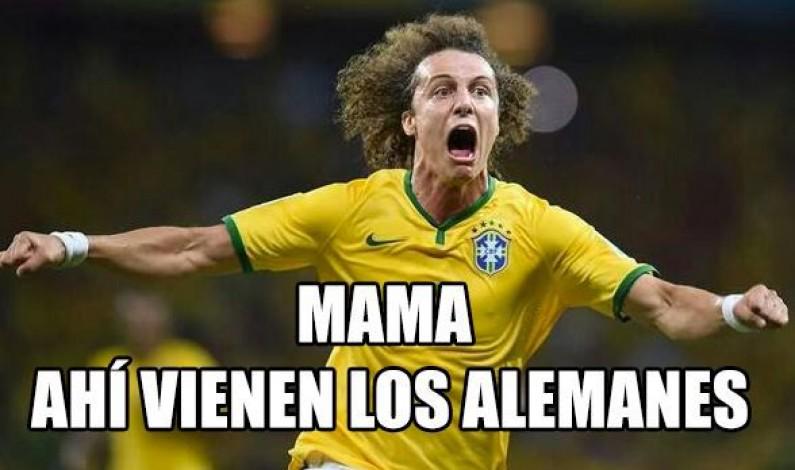 Brasil e Argentina também é clássico de memes. Graças a David Luiz - Fotos  - R7 Futebol