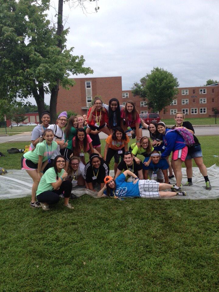 JasmineCraw4d's tweet photo. #MyMASC2014 💙🚀 My best friend, our snack box, and Council O. http://t.co/5wVZ1eRKlv