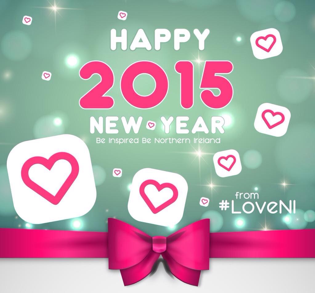 HAPPY NEW YEAR TO EVERY1 across #NorthernIreland & beyond!
May 2015 b ur year! #LoveNI #BeInspiredBeNorthernIreland®