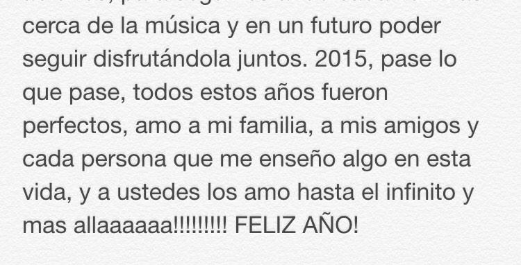 TiniStoessel's tweet photo. ❤️FELIZ AÑO!❤️ http://t.co/3J7hmJ3m5Z