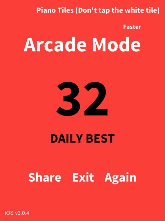 InsuranceBrian's tweet photo. Faster Arcade Mode, 32 pts! Who can beat me in @PianoTiles -> http://t.co/F8hShVyUjv http://t.co/6NPUyjt5Hl