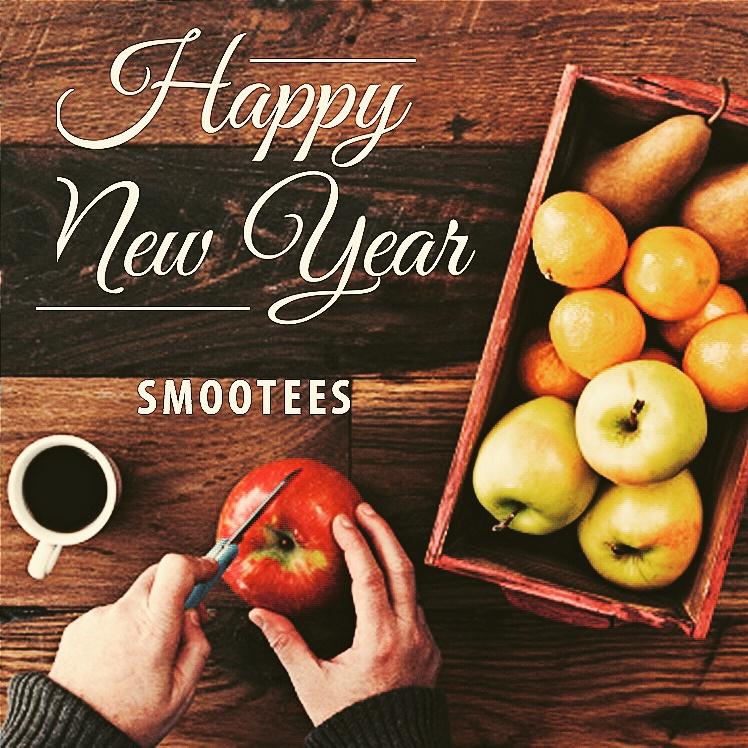 Smootees's tweet image. Start your early day in new year with something fresh. Smootees wish you have an awesome year ahead #smootees #twlby