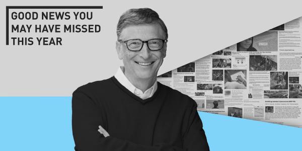 melindagates's tweet image. The world is getting better. 5 good news stories you might have missed from @BillGates: gates.ly/1uUyIbb
