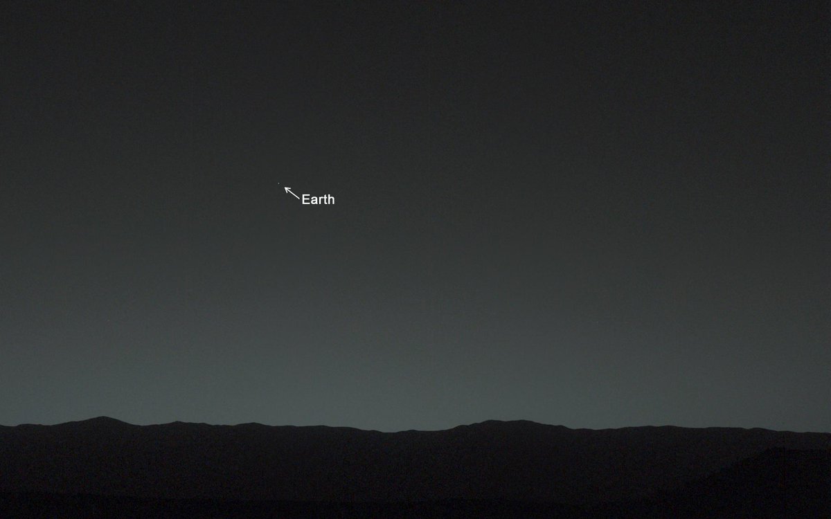 tweetsoutloud's tweet photo. Favorite pic of 2014. Jan 31, Gale Crater, Mars. @MarsCuriosity looks back at our home. Happy New Year. http://t.co/7gCyresNXW