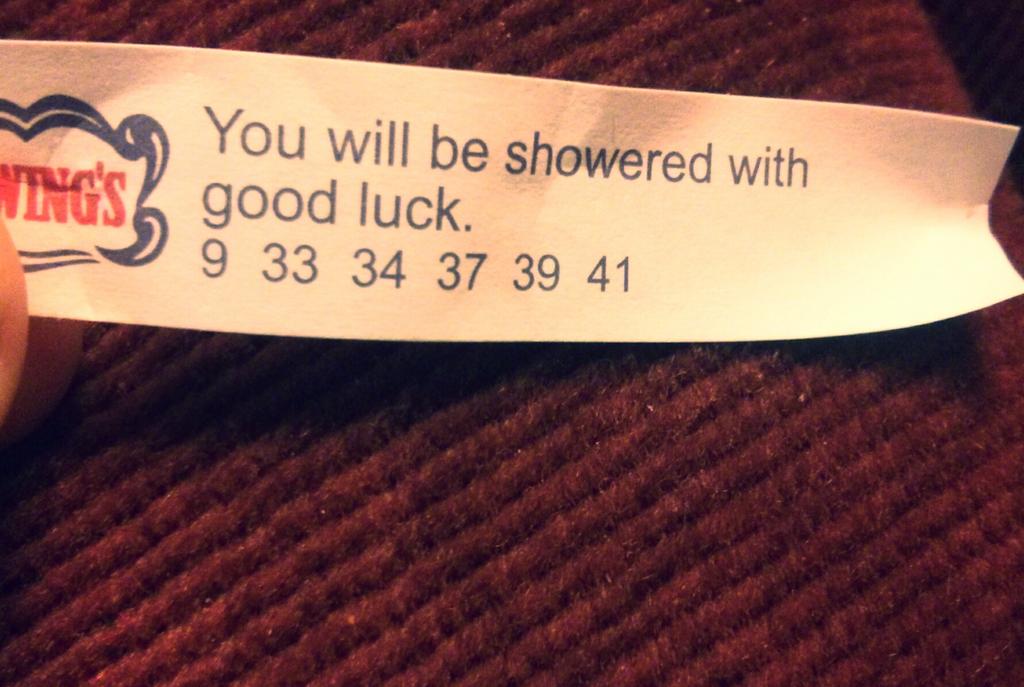 Here's to a lucky year!