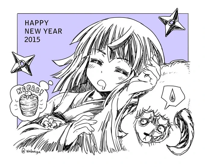 Happy New Year 2015 #loghorizon 