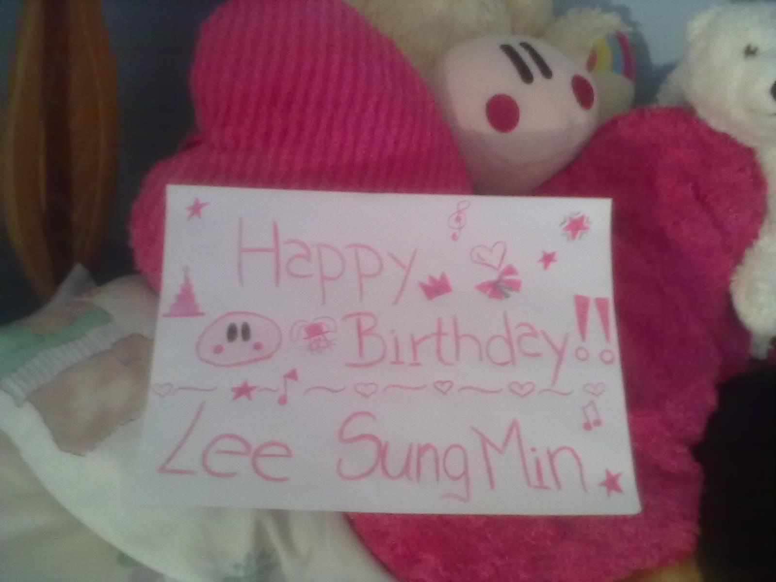Happy Birthday Lee Sungmin!! 