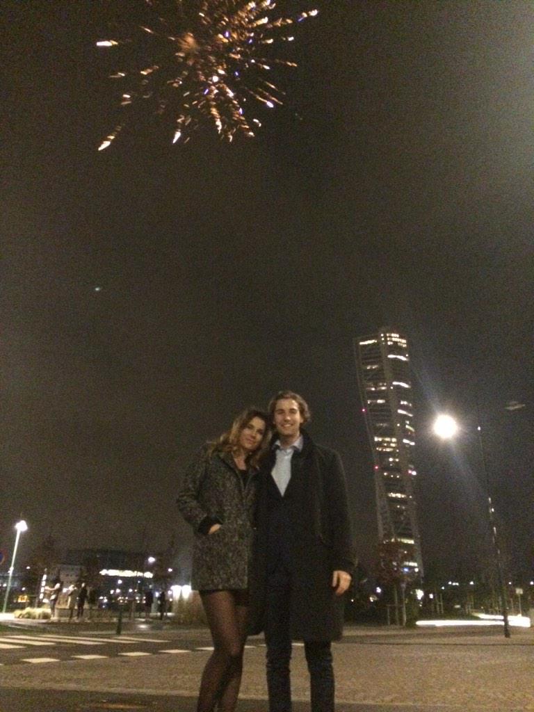 Happy New Year from the both of us! May 2015 be filled with health &amp; happiness....💙
<a href="/Sebliljeblad/">Sebastian Liljeblad</a>