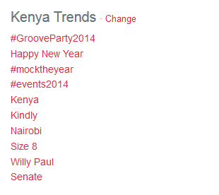 AshaFox_'s tweet photo. Three top trends #GrooveParty2014 #MockTheYear #Events2014 @KTNKenya. Nitalala salama. Stay blessed. #GiveThanks http://t.co/wo1ZIh1Mri