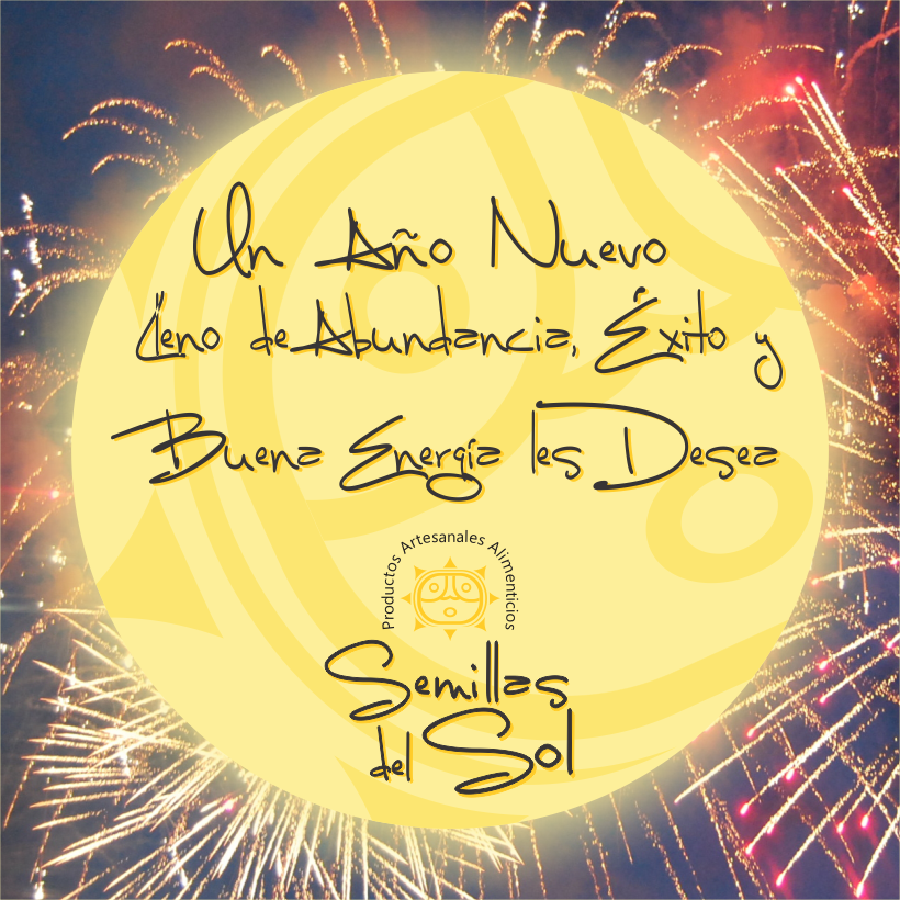 DelSolSemillas's tweet photo. Que el Año #2015 brille e ilumine todo tu camino, gracias por estar aquí.
#FelizAño2015 #FelizAnoNuevo http://t.co/oRYYx6Iyk1