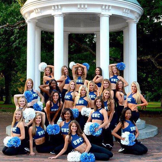 collegecheer2's tweet photo. UNC Chapel Hill Dance Team! http://t.co/vYk3cROa45