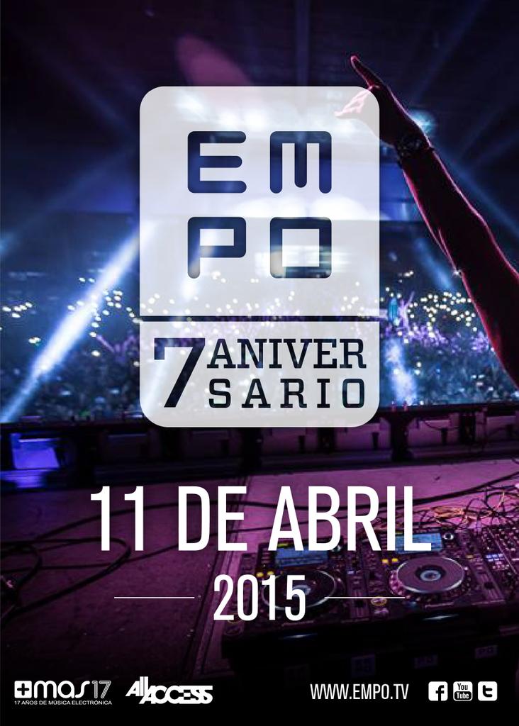 EMPOTV's tweet photo. Contigo, esta será la mejor fiesta. #EMP7 http://t.co/maJoNIEY8L http://t.co/ddZYlK54cI
