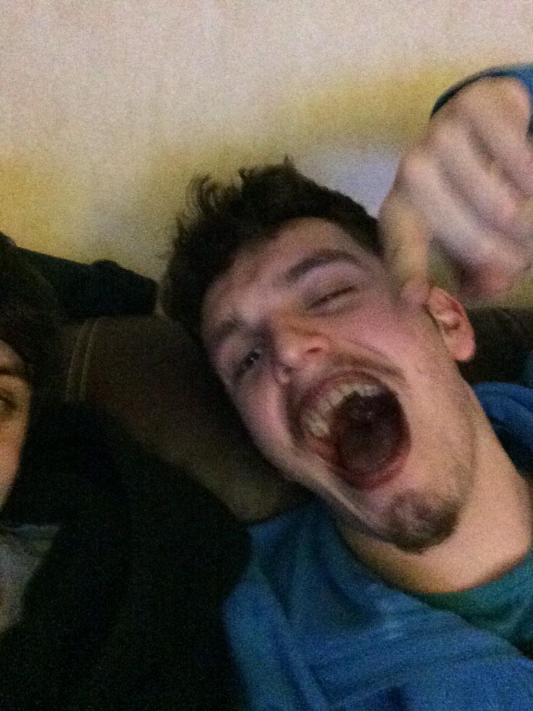 dLerixuZ's tweet photo. It's safe to say Ward is loving the new year http://t.co/rWLR8mabt5