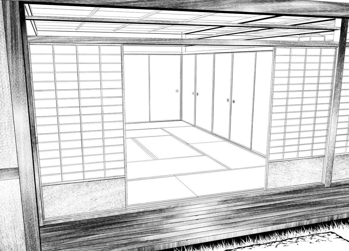 3D CGを背景などに活用してる漫画家さん達の話(blender/メタセコイア版