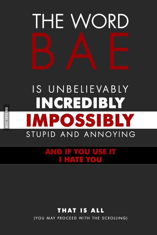 Beeeg_Zeee's tweet photo. RFT_!!! "@9GAG: Am I the only one here who hate this word? http://t.co/gYaTLc9G2m… http://t.co/nmdxGAEMVf"