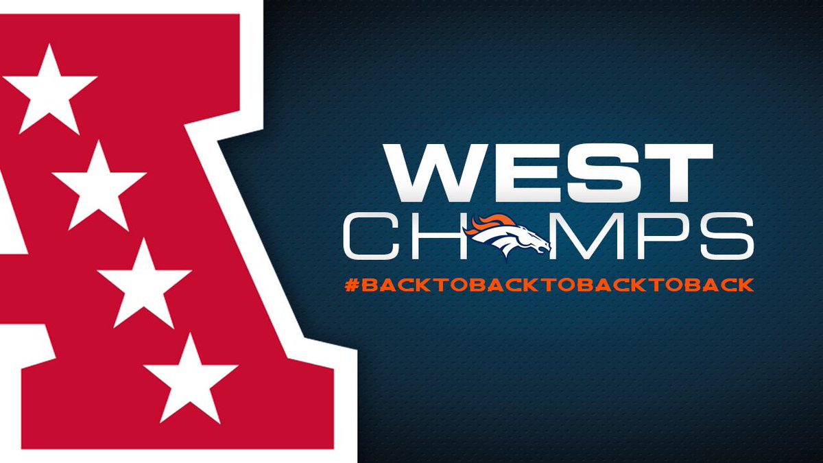 Broncos's tweet image. #BackToBackToBackToBack #2014WasGood

LOOK: [dbron.co/5v3]