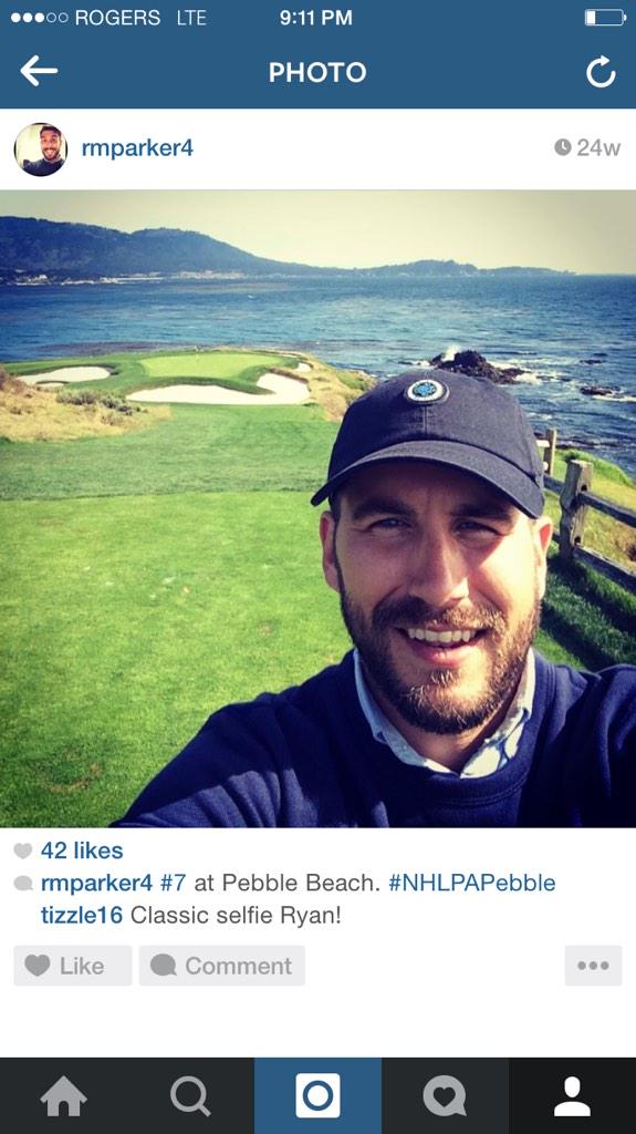 Ryan_M_Parker's tweet photo. A life-long dream - visiting & playing @PebbleBeachGolf. It's as awesome as you think it is! #favouritemomentsof2014 http://t.co/AIDzZf4pc6
