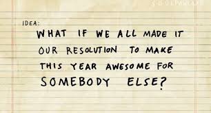 ProjectMMH's tweet photo. "What if we all made it our resolution to make this year AWESOME for somebody else?" - Kid President #HappyNewYear http://t.co/L9E1du11QI