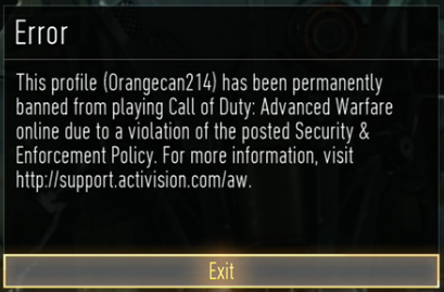 Garge0's tweet photo. These motherfuckers banned my LEGIT fucking account which had HBRa3 Insanity. Fuck this. @MichaelCondrey @SHGames http://t.co/tFbeKcFxJk