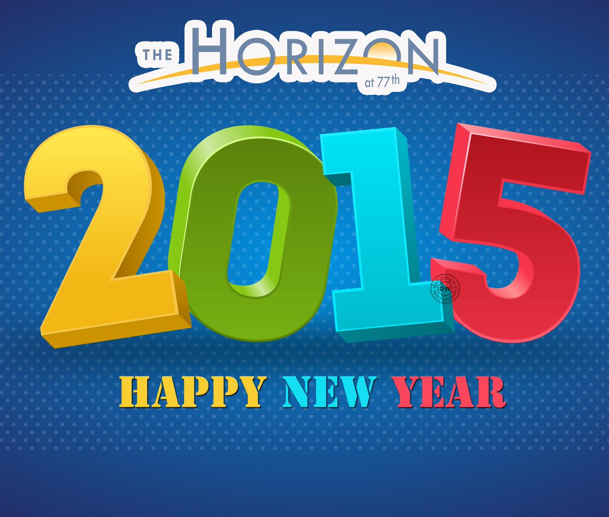 Happy New Year from all of us at the Horizon! #HappyNewYear #2015
