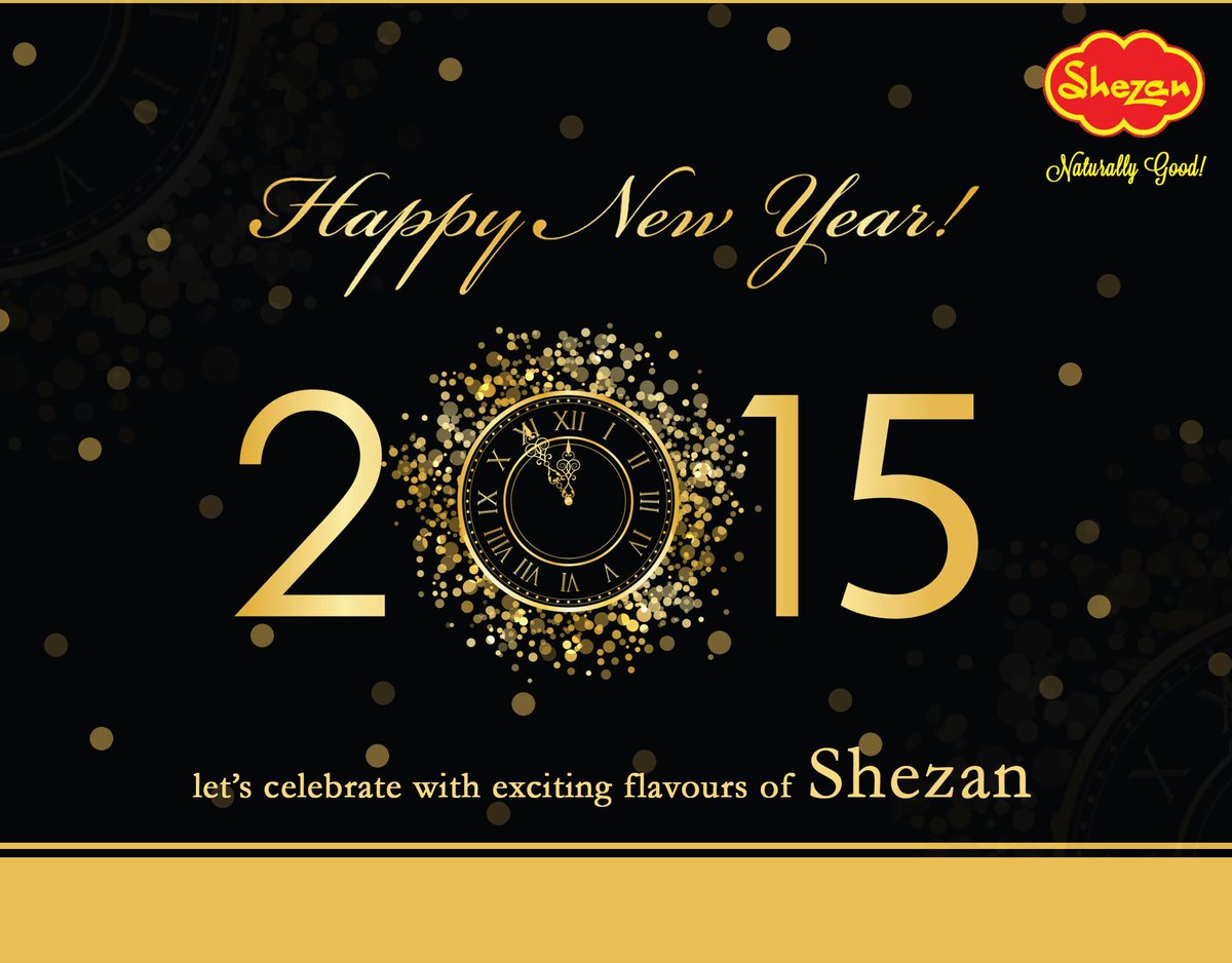 ShezanIntl's tweet photo. Shezan wishes you all a very #HappyNewYear 2015 http://t.co/VnizIAScnj