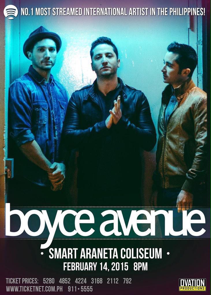 ovationprod's tweet photo. Mention someone you want to watch Boyce Avenue with on Valentine's Day at @TheBigDome! 💖 http://t.co/w4DgD0x3uS