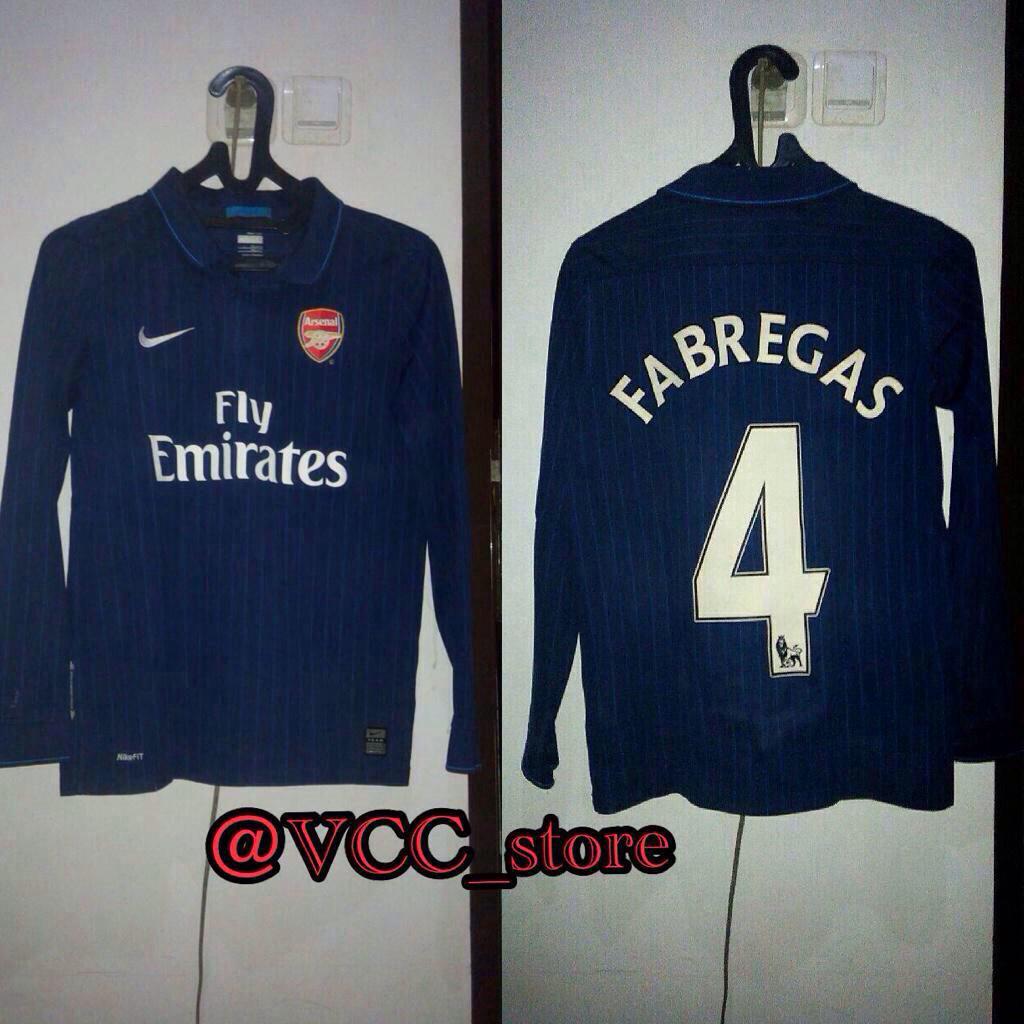 Arsenal 2009/10 Away LS #4 Fabregas
size LBoys P 60 cm L 45 cm
Mint
IDR 400.000
Order: cek bio
#Jersey4Sale