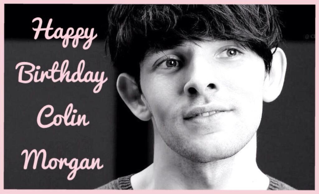 HAPPY NEW YEAR my dear followers and Happiest birthday to the charming&wonderful Colin Morgan  