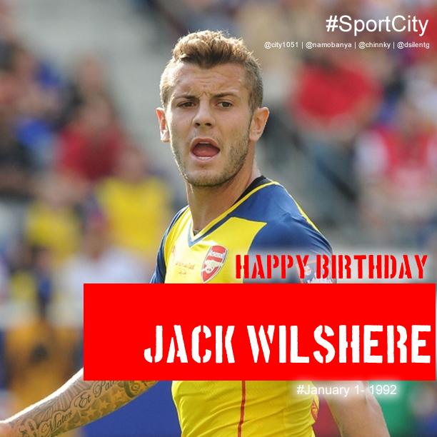 Happy Birthday to Arsenal midfielder Jack Wilshere as he turns 23 today with   