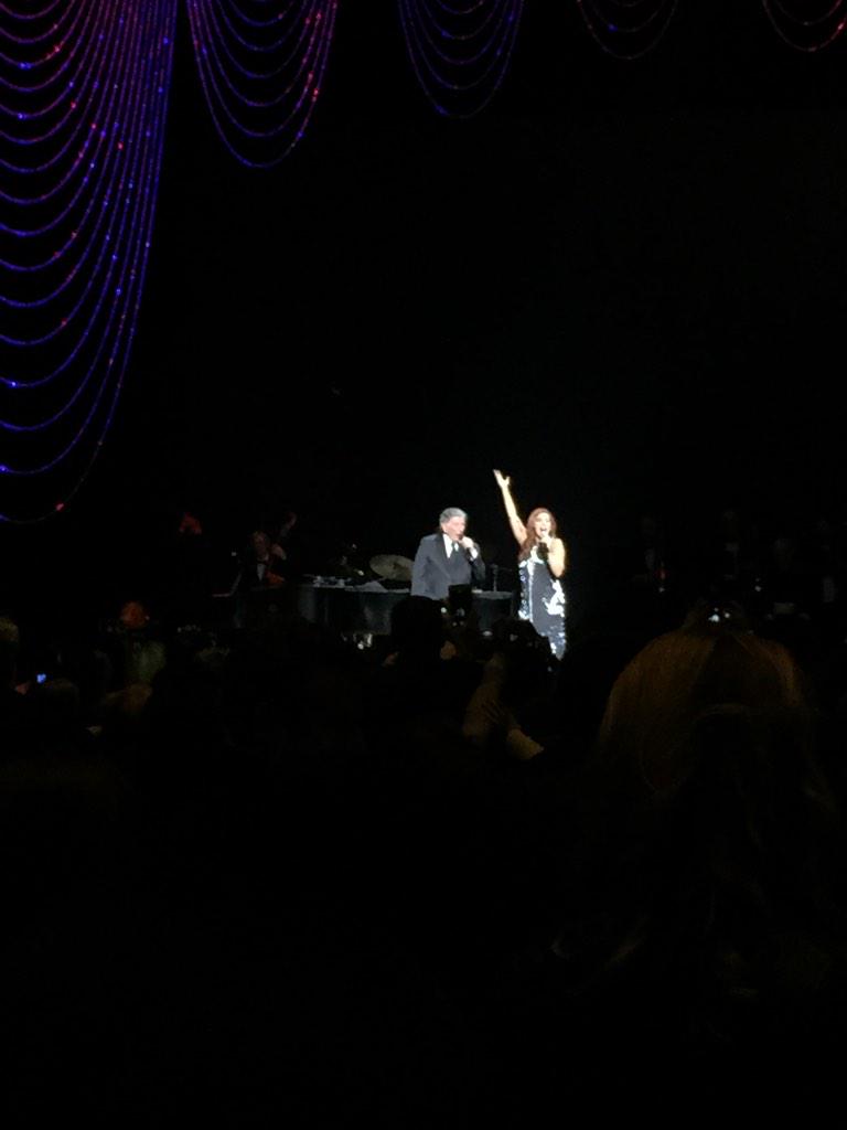 Broke in the New Year with <a href="/itstonybennett/">Tony Bennett</a> &amp; <a href="/ladygaga/">Lady Gaga</a>