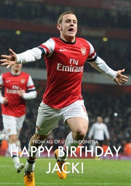 Happy Birthday Jack Wilshere 