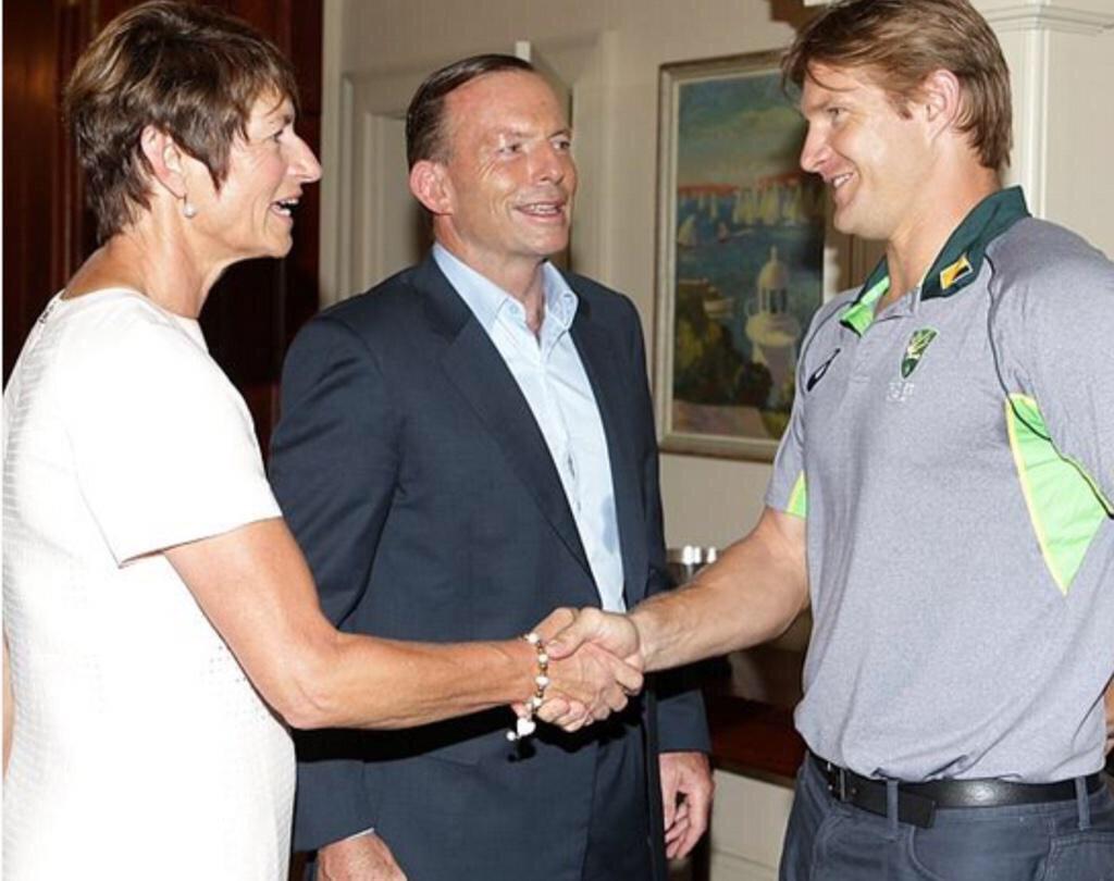 TitusOReily's tweet photo. "I'm technically a cricketer. What do you both do?" http://t.co/NWGdEuJQRj