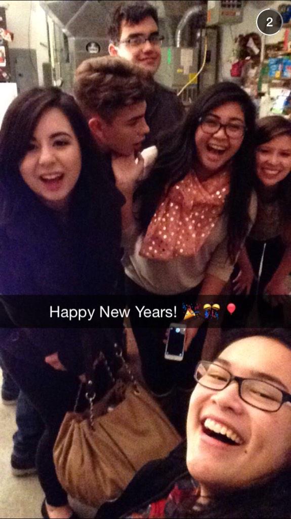 notalliana_'s tweet photo. Couldnt have started the new year off with better people! @marissareedex @r_nathan1 @MeganSkye96 @h0llalujah #andadam http://t.co/QcQeHP0EHj