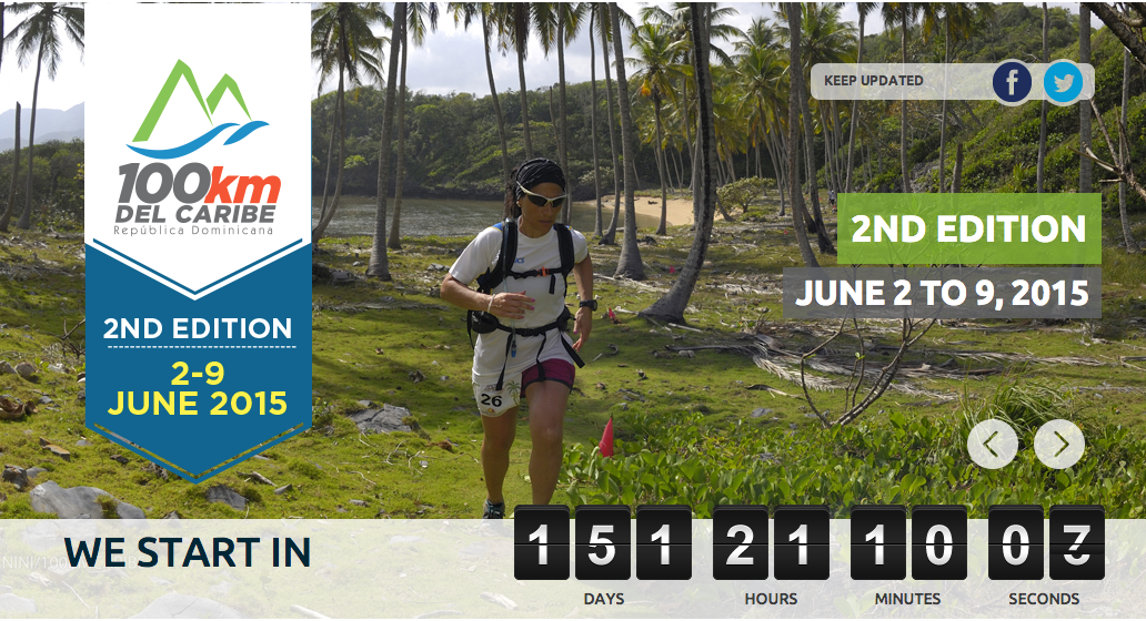 100kmdelcaribe's tweet photo. ¡Feliz Año Nuevo! Desde hoy empieza la cuenta regresiva a la carrera mas espectacular del país. ¡Faltan 151 días! http://t.co/WHV78C62vS